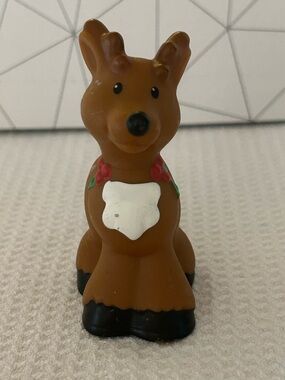 Little People Replacement Christmas Village Reindeer Figure Fisher-Price
